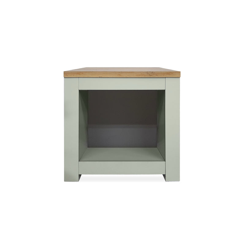 Home Master Winchester Two Tone Side Table Stylish Flawless Design 44 x 48cm