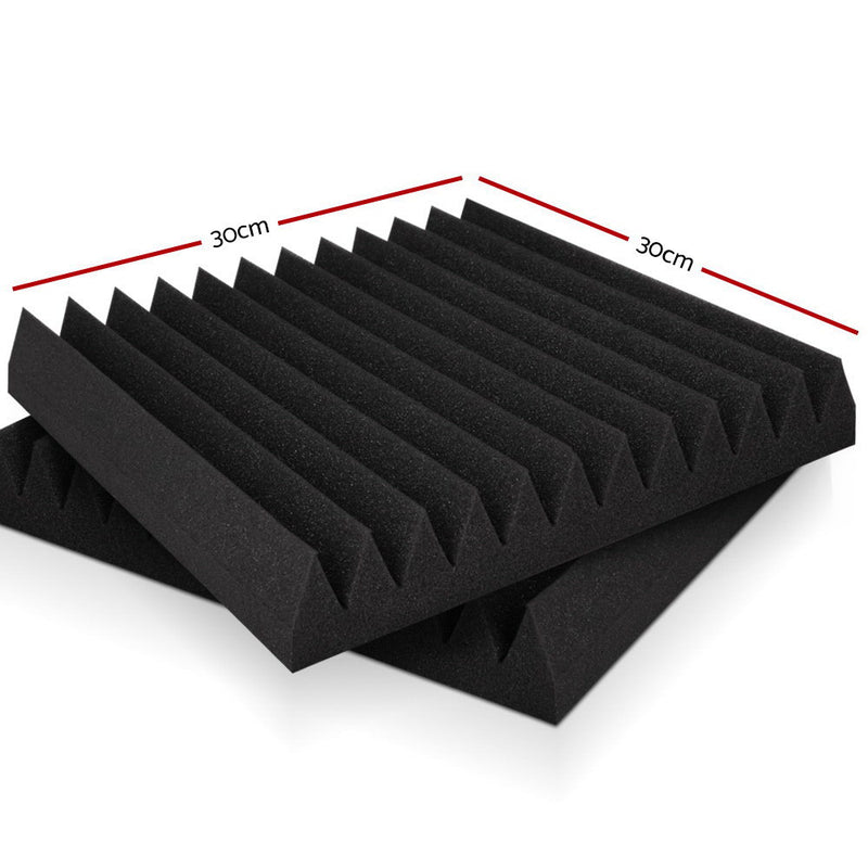 Set of 60 pieces Acoustic Foam Soundproofing Panels - 30X30CM