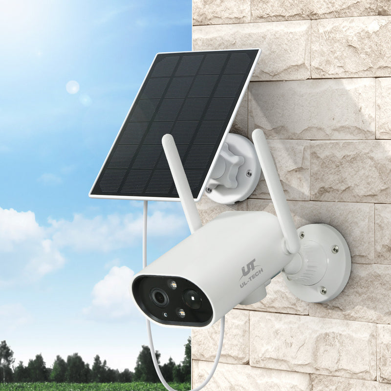 UL-tech 3MP Wireless Security IP Camera Battery Home Outdoor CCTV Solar Panel