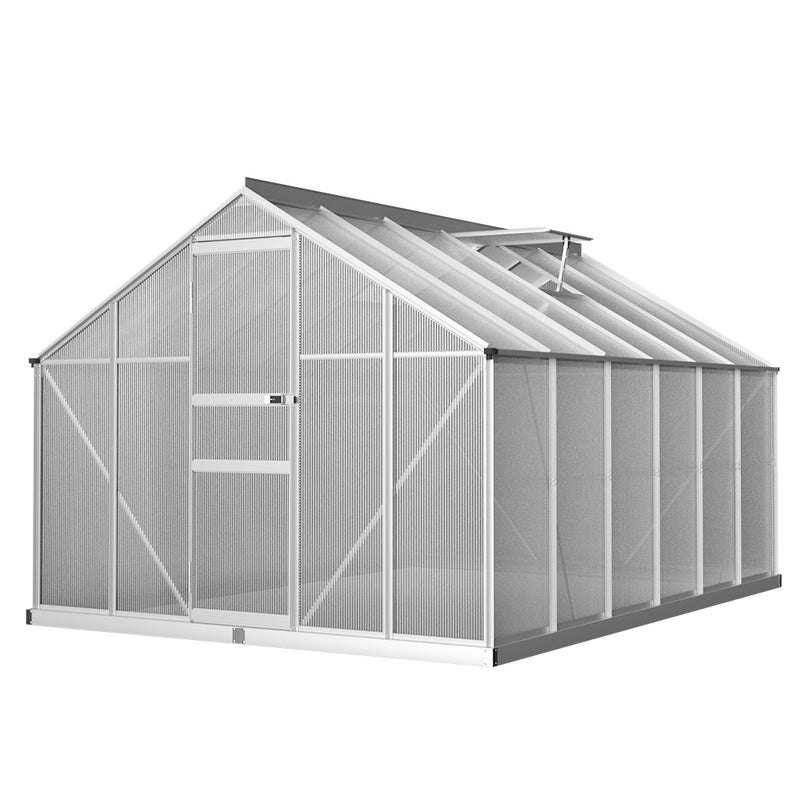 Greenhouse Aluminium Green House Polycarbonate 3.6x2.5M