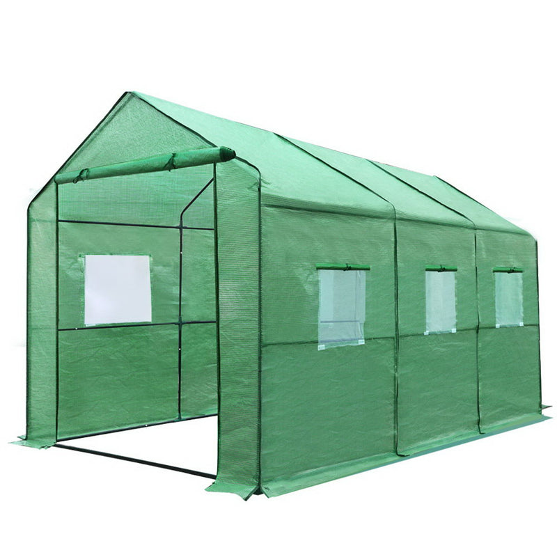 Greenhouse Green House 3.5X2X2M Greenhouses Storage Lawn