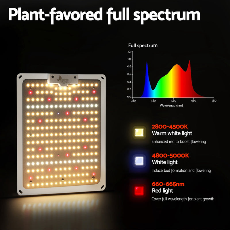 Greenfingers Max 1000W LED Grow Light Full Spectrum Indoor Veg Flower All Stage