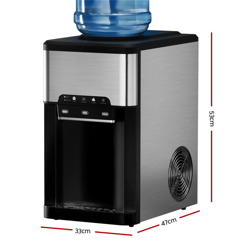Devanti 20kg Ice Maker Machine with Water Dipenser