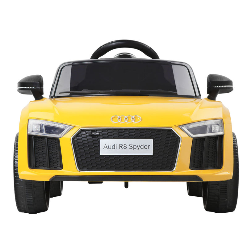 Kids Ride On Audi R8 - Yellow