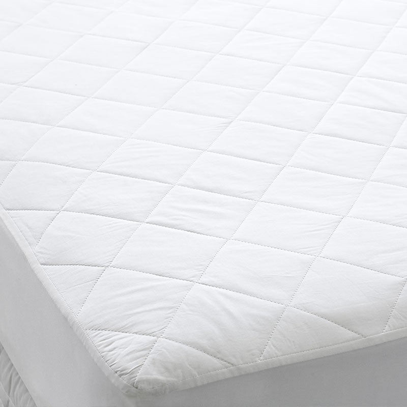 Dreamaker Thermaloft Cotton Covered Fitted Mattress Protector Double Bed