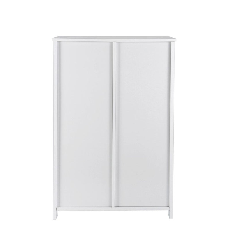 Sian Bathroom Tallboy Storage Cabinet - White