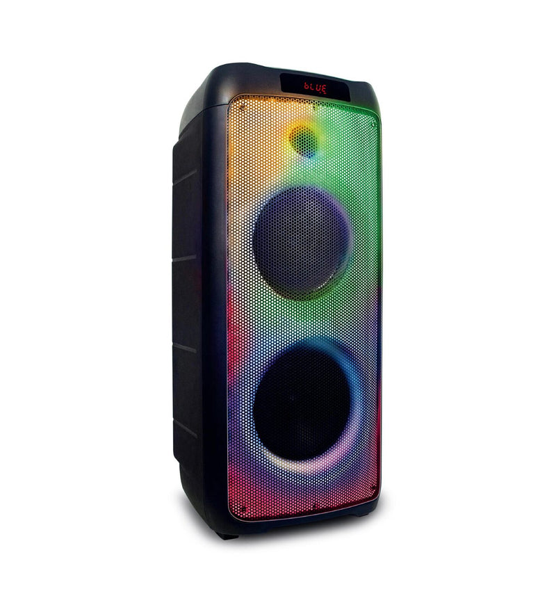 Large Powerful, Portable Party Speaker w/ LED Lights, RMS 120W