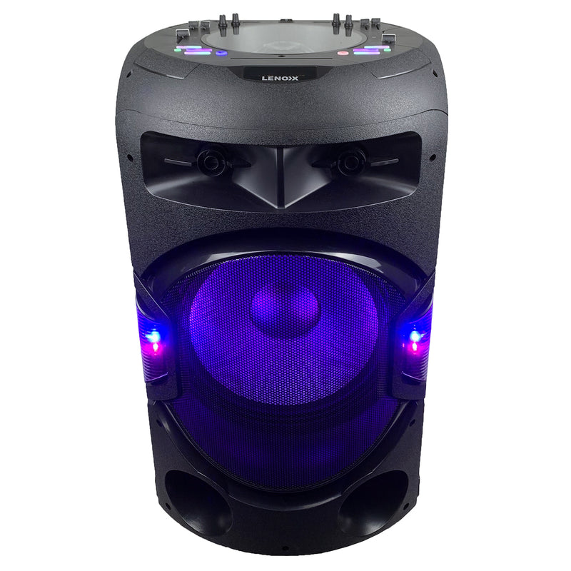 Bluetooth Speaker 300W RMS Audio DJ/Party Entertainment w/Remote -81cm