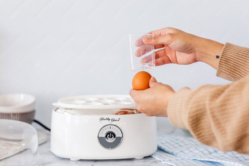 Electric Egg Steamer, Fits 7 Eggs & Cooked Perfectly