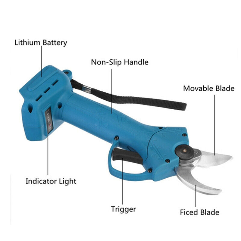 Brushless Cordless 30mm Pruning Shears Secateur