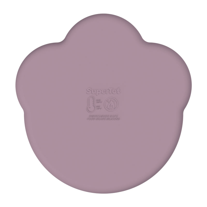 Remi Silicone Divider Plate - Pink Clay