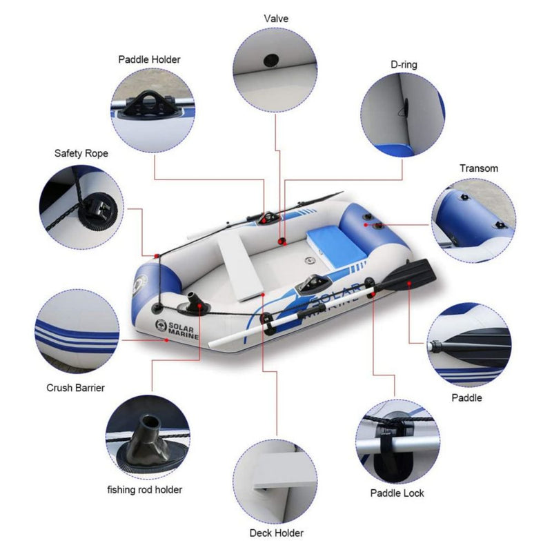 3.0M Inflatable Boat Laminated Wear Resistant Fishing Boat