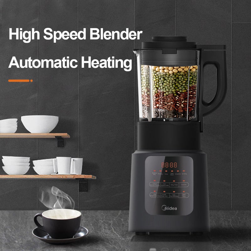 Midea High Speed Blender Automatic Heating Smart Touch Control Panel