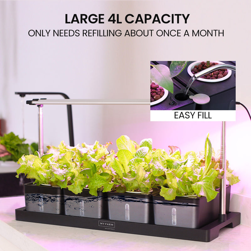 PLANTCRAFT 20 Pod Indoor Hydroponic Growing System, with Water Level Window