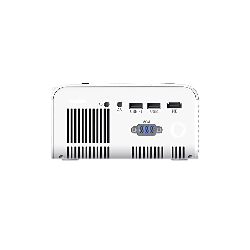 MIRAKLASS Wifi Video Projector 720P 110 Ansi Lumens (White) MK-G08-1-WJ