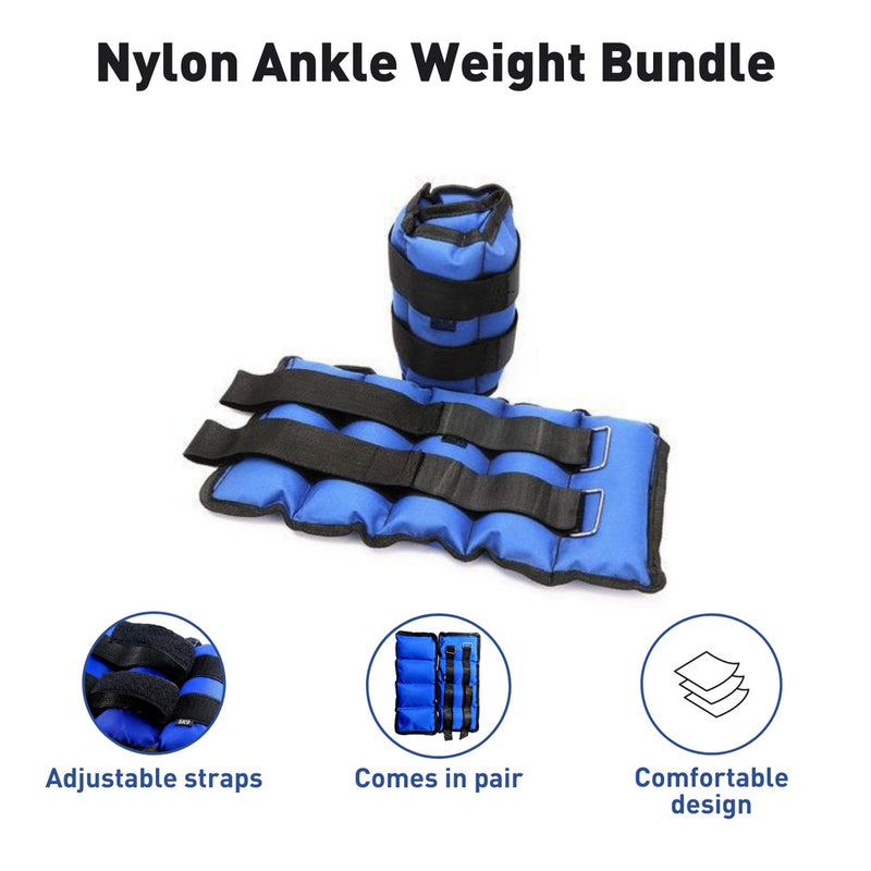 VERPEAK Nylon Ankle Weight 4kg (Bundle) FT-AW-105-OP