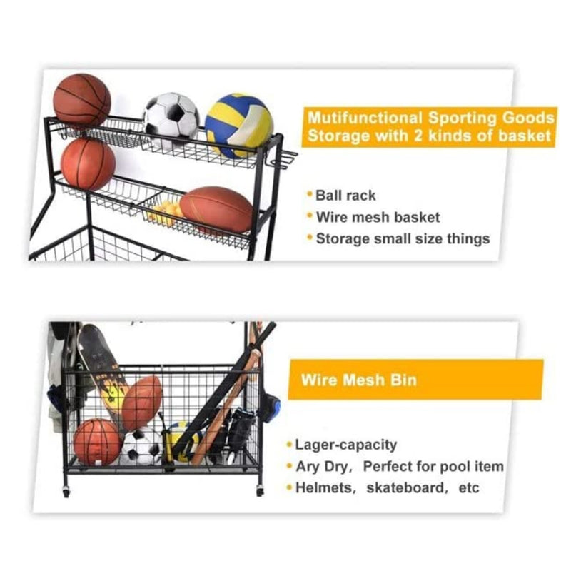 VERPEAK Ball Storage Rack VP-BSR-100-MR