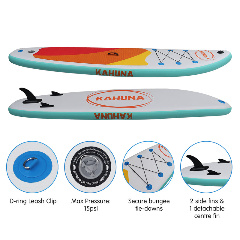 Kahuna Hana Inflatable Stand Up Paddle Board 11FT SUP Paddleboard