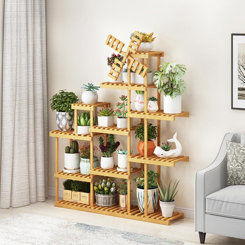 5/6/7 Professional Plant Stand Supplier Multi Tier Flower Rack for Indoor Outdoor