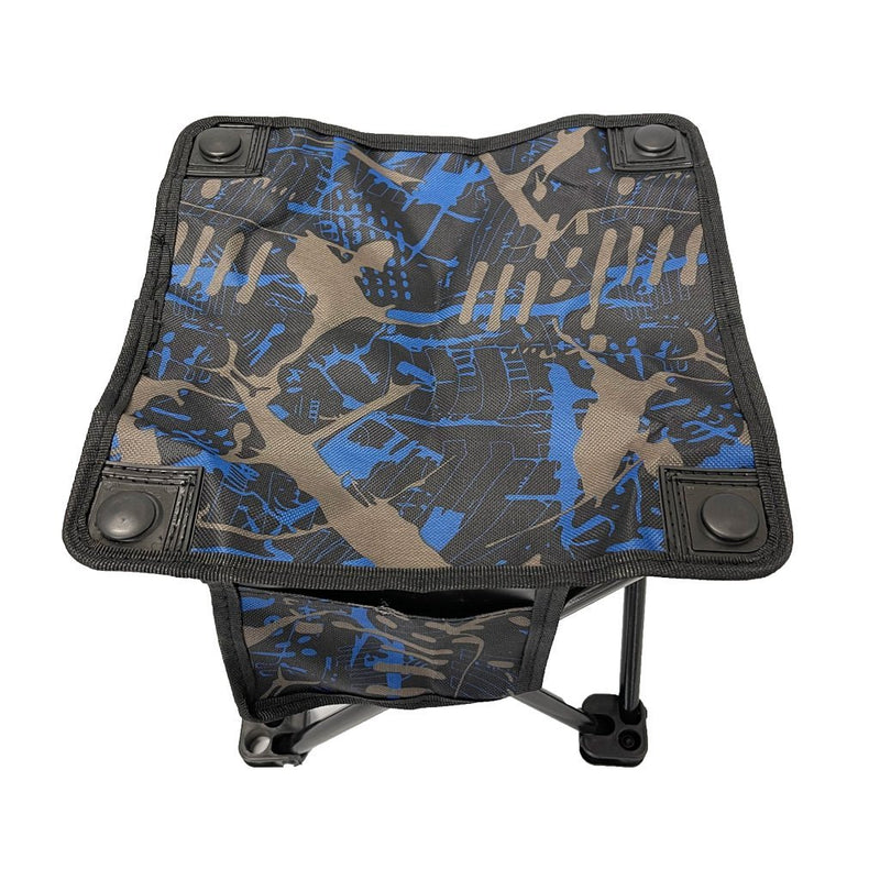 Mini Portable Outdoor Folding Stool Camping Fishing Picnic Chair Seat 80kg Como