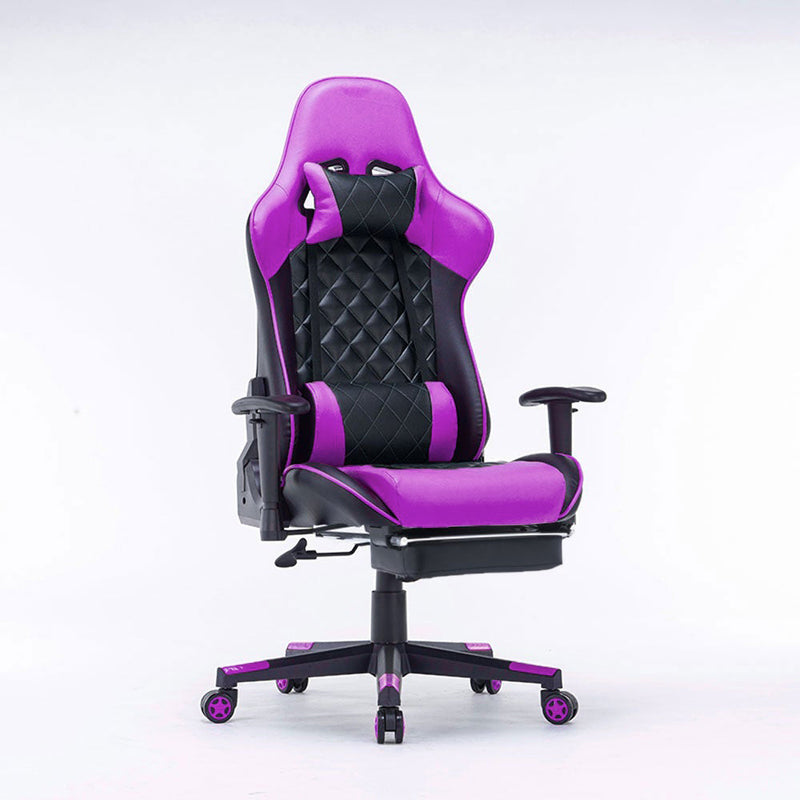 Gaming Chair Ergono Black REdmic Racing chair 165° Reclining Gaming Seat 3D Armrest Footrest