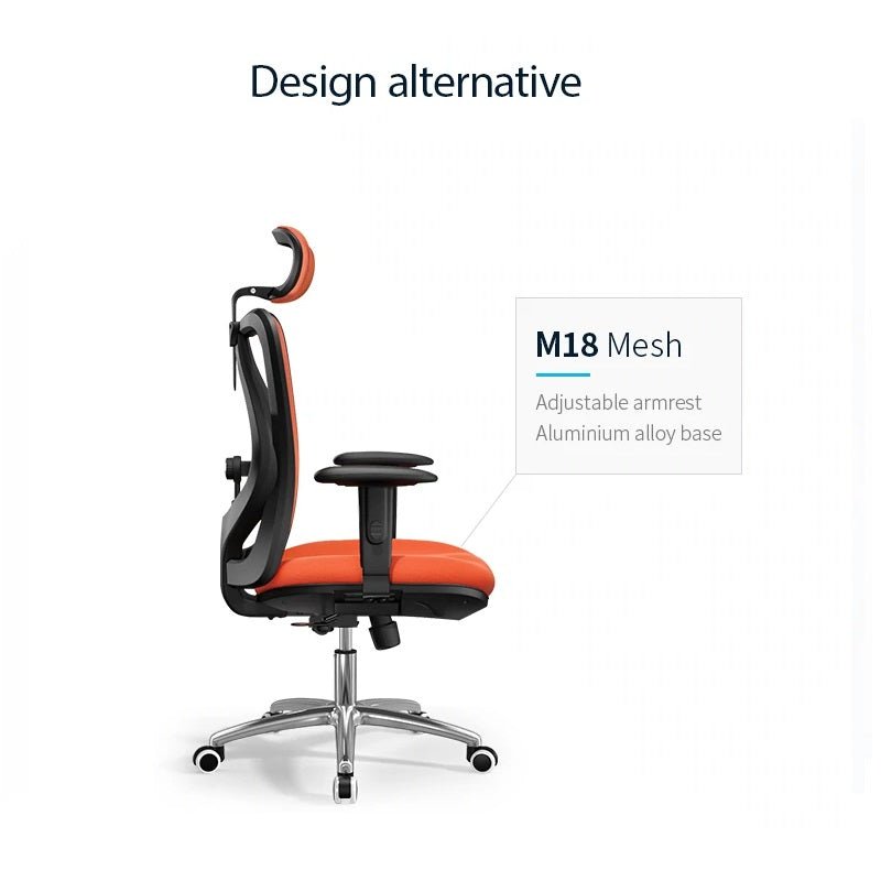 Sihoo M18 Ergonomic Office Chair, Computer Chair Desk Chair High Back Chair Breathable,3D Armrest and Lumbar Support