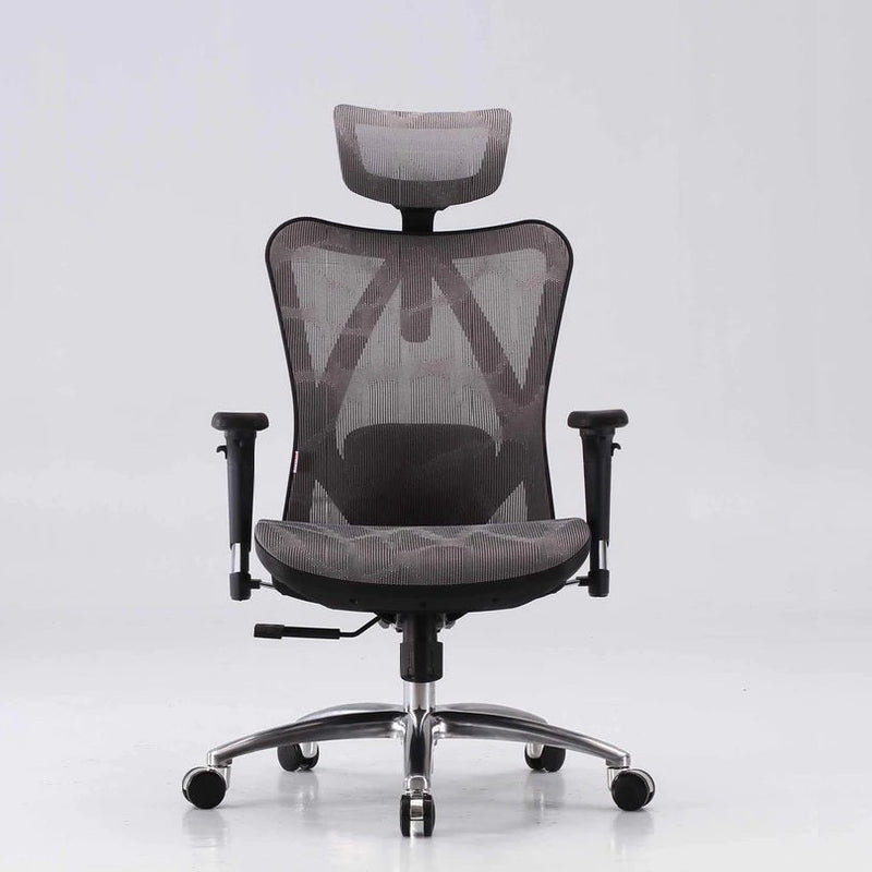 Sihoo M57 Ergonomic Office Chair, Computer Chair Desk Chair High Back Chair Breathable,3D Armrest and Lumbar Support Grey without Footrest