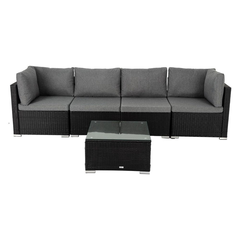 Outdoor Modular Lounge Sofa Bondi-Black