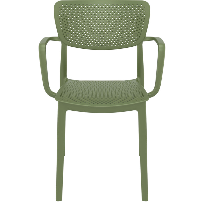 Loft Armchair - Olive Green