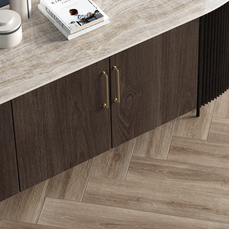 96mm Polished gold Furniture Kitchen Bathroom Cabinet Handles Drawer Bar Handle Pull Knob