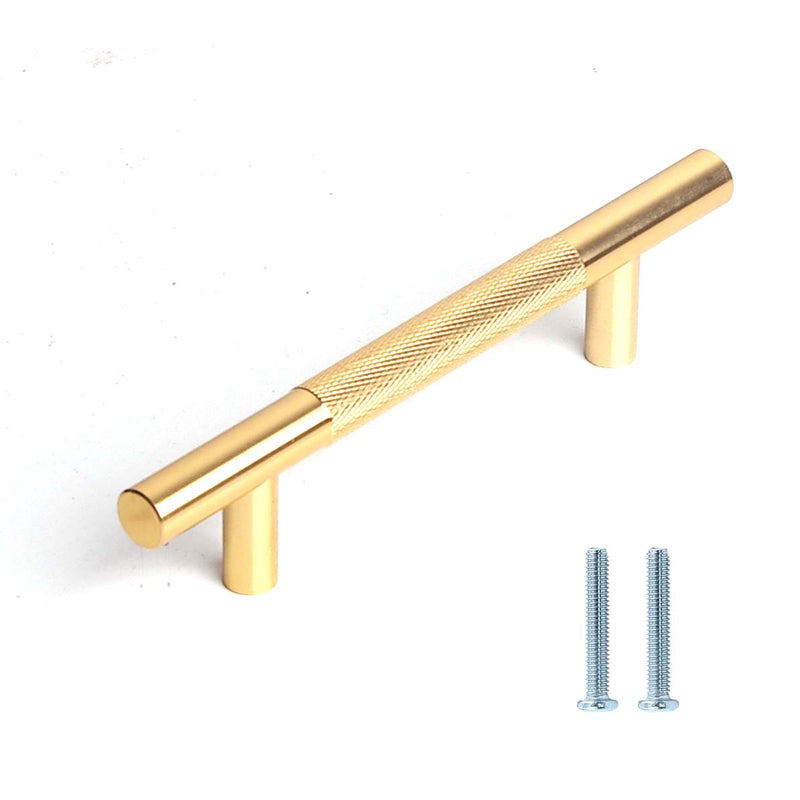 96mm Cabinet Handles Gold Drawer Pulls Knobs Hardware for Kitchen Bathroom Furniture Cupboard