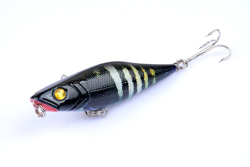 5X 7.5cm Popper Poppers Fishing Lure Lures Surface Tackle Fresh Saltwater