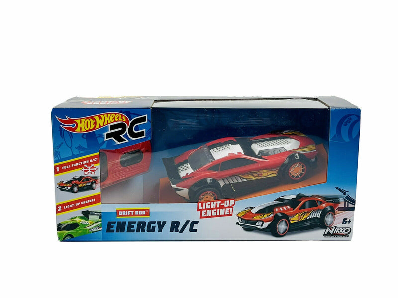 Nikko Hot Wheels Energy R/C Racing Cars Drift Rod 6+