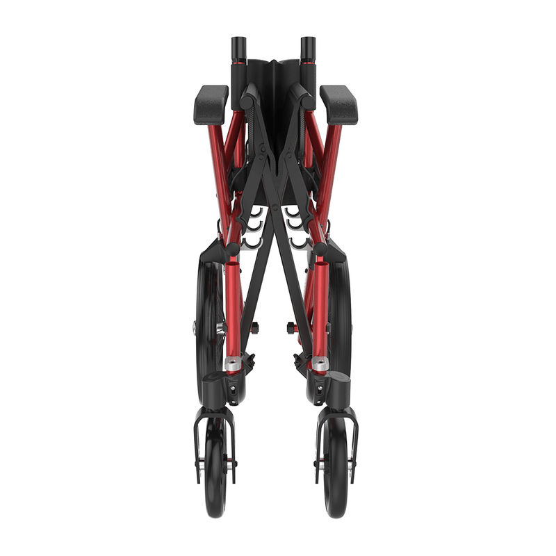 Socialite Folding Wheelchair - Red
