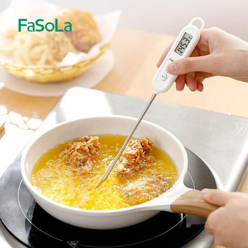 FASOLA Food Thermometer White -58°F～572°F