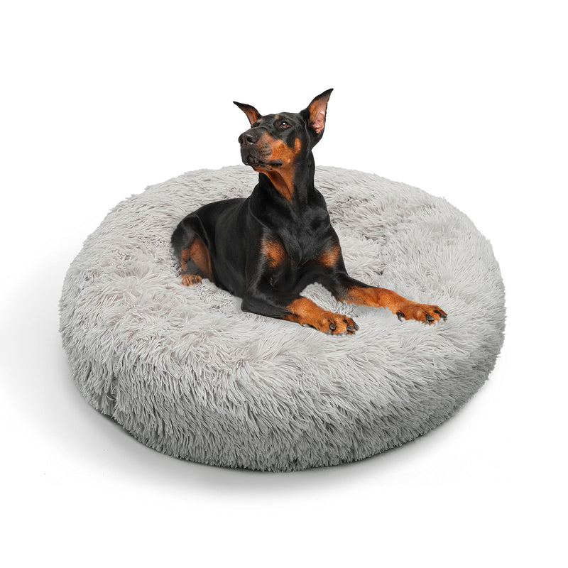 Pawfriends Pet Dog Bedding Warm Plush Round Comfortable Nest Comfy Sleep Kennel  XXL
