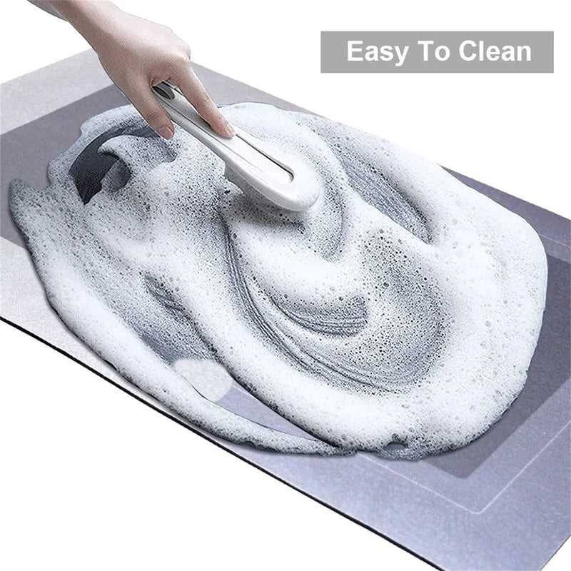 Lofiso Soft Quick-Drying Floor Mat Super Absorbency Bathroom Balcony Non-slip Mat XL