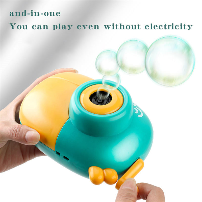 Bubblerainbow Electric Bubble Machine Rechargeable Children&