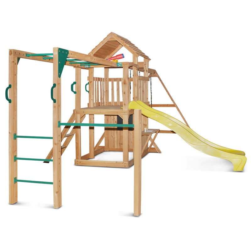 Lifespan Kids Coburg Lake Play Centre with Yellow Slide