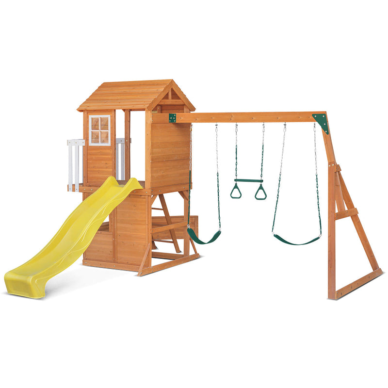 Lifespan Kids Springlake Play Centre With 2.2m Yellow Slide