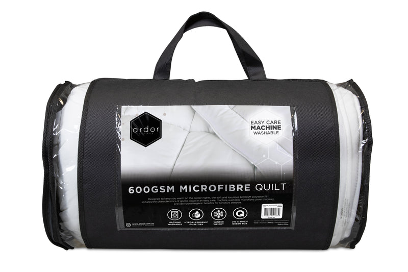 Microfibre QUILT 600GSM ROLL PACKED - DOUBLE