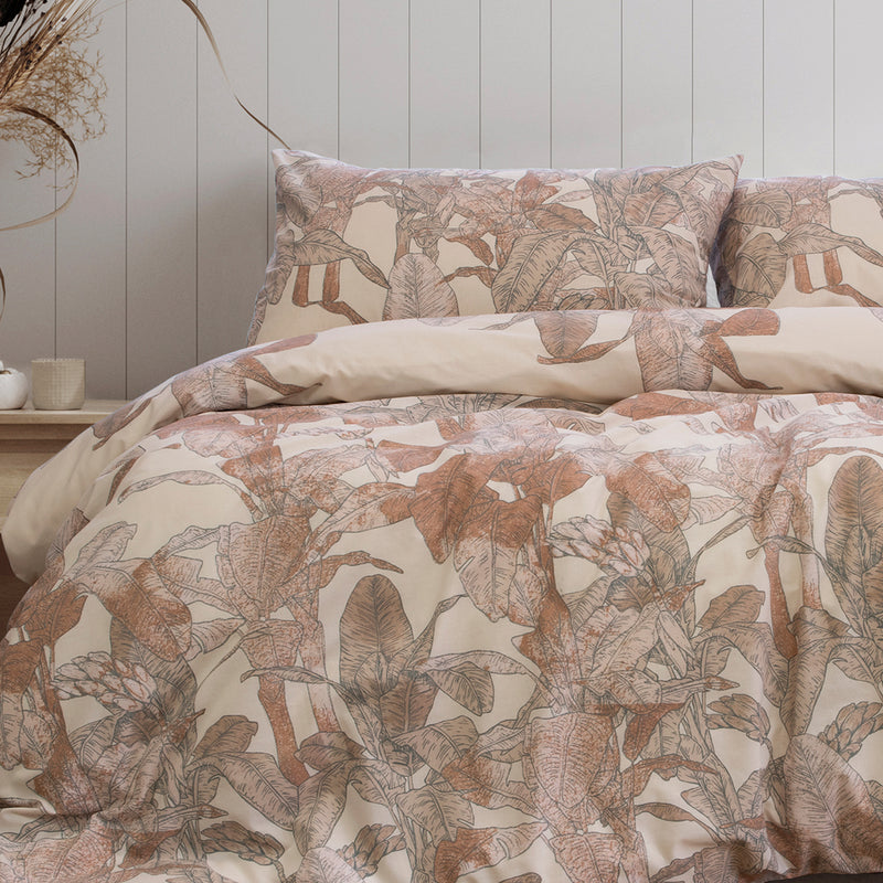 Bayley PRINTED QUILT COVER SET - KING