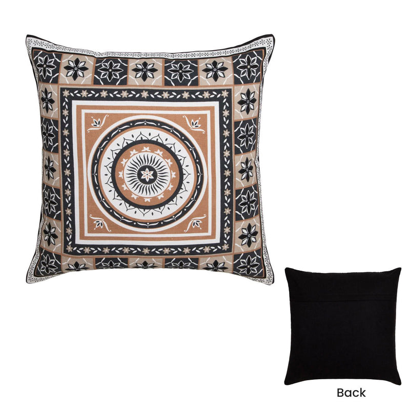 J Elliot Home Kasbah Luxury Filled Cushion 50 x 50cm Black