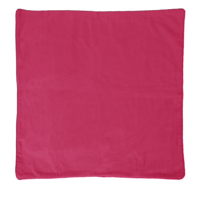 IDC Homewares Lollipop Extra Large Cotton Piped Square Cushion Cover 90 x 90 cm Pink
