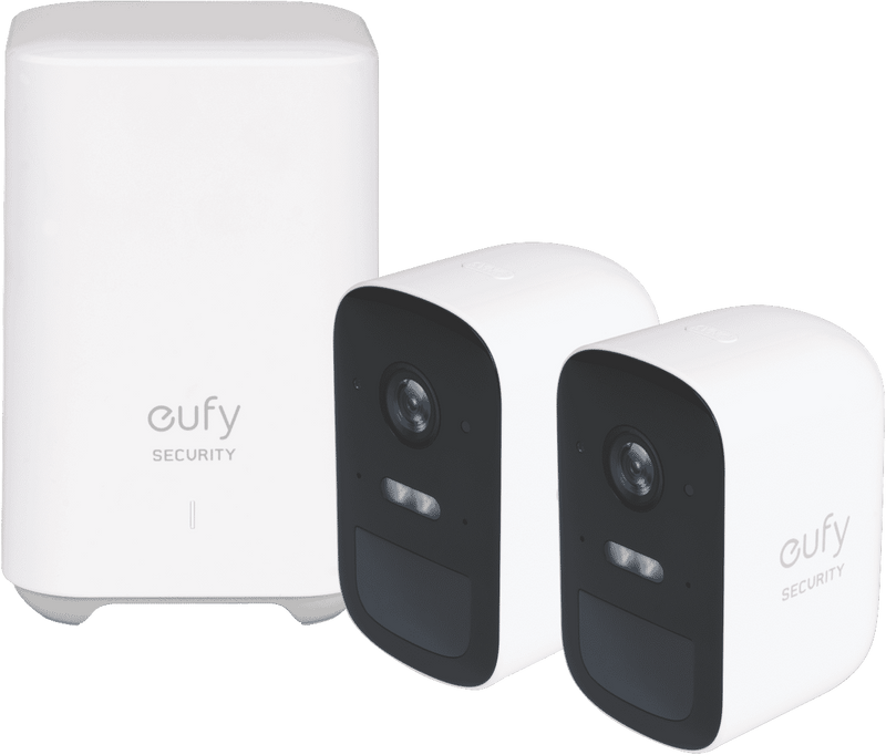 eufy 2C 2 Security Cameras +1 Home Base Kit T8831CD3