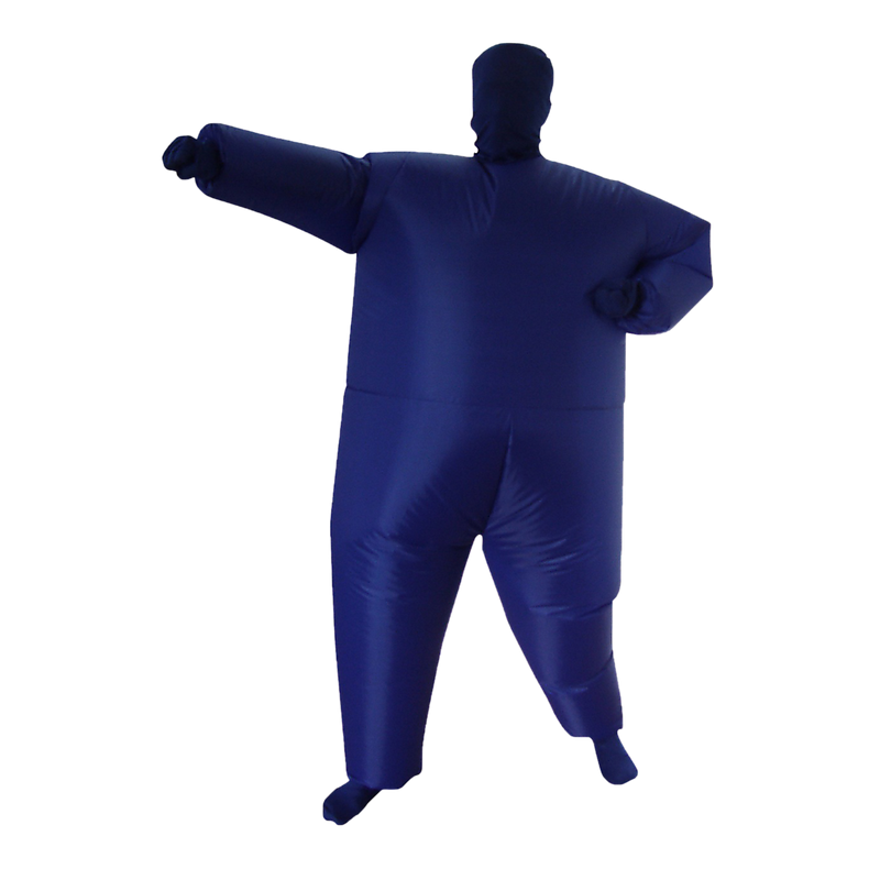 Feeling Blue Inflatable Costume Fancy Dress Suit Fan Operated