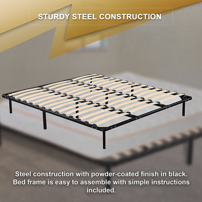 King Metal Bed Frame - Bedroom Furniture