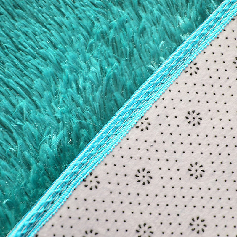 230x200cm Floor Rugs Large Shaggy Rug Area Carpet Bedroom Living Room Mat - Turquoise