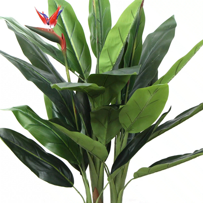 Artificial Bird Of Paradise Plant 150cm (Red Flowers)