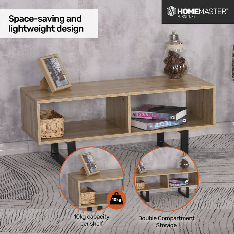 Home Master Coffee Table Wide Dual Storage Stylish Modern Design 1m